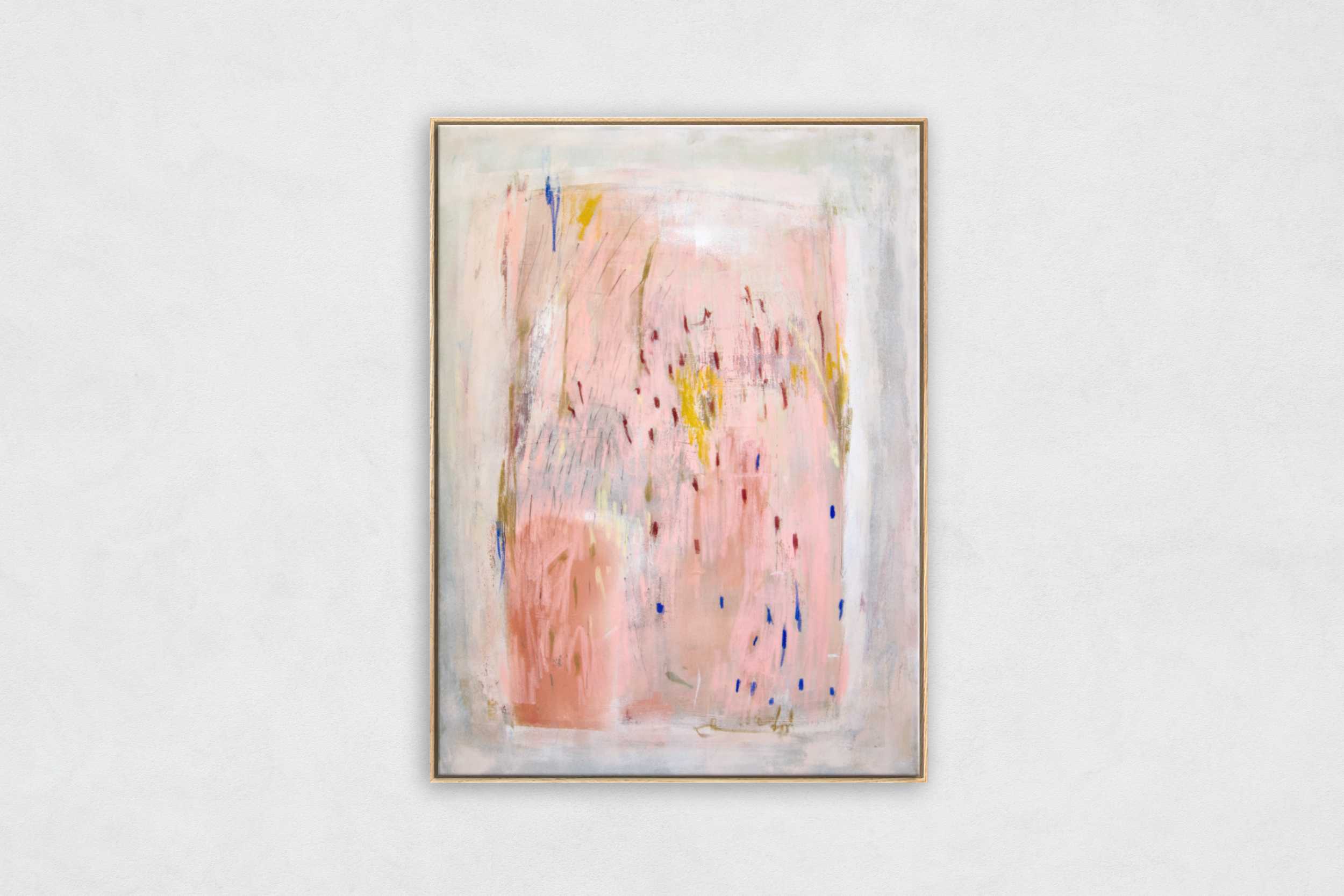 The Pink Composition with Dots